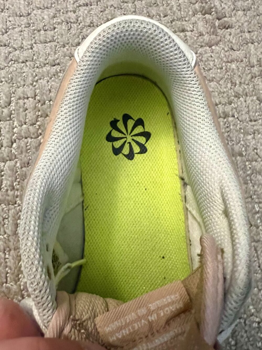 Nike Dunk Low - Beige Women's Size 10 - Picture 6 of 7